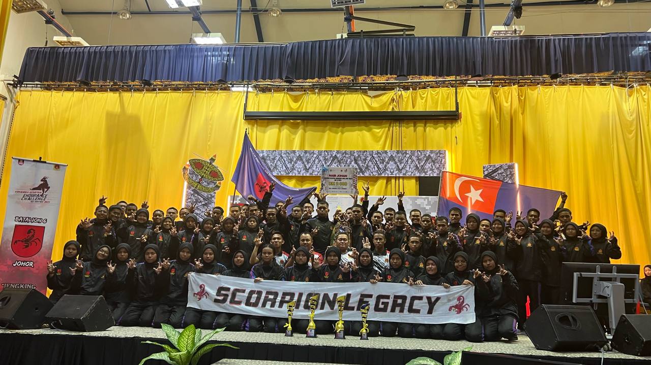Majlis Perwakilan Komander Kesatria champion group photo