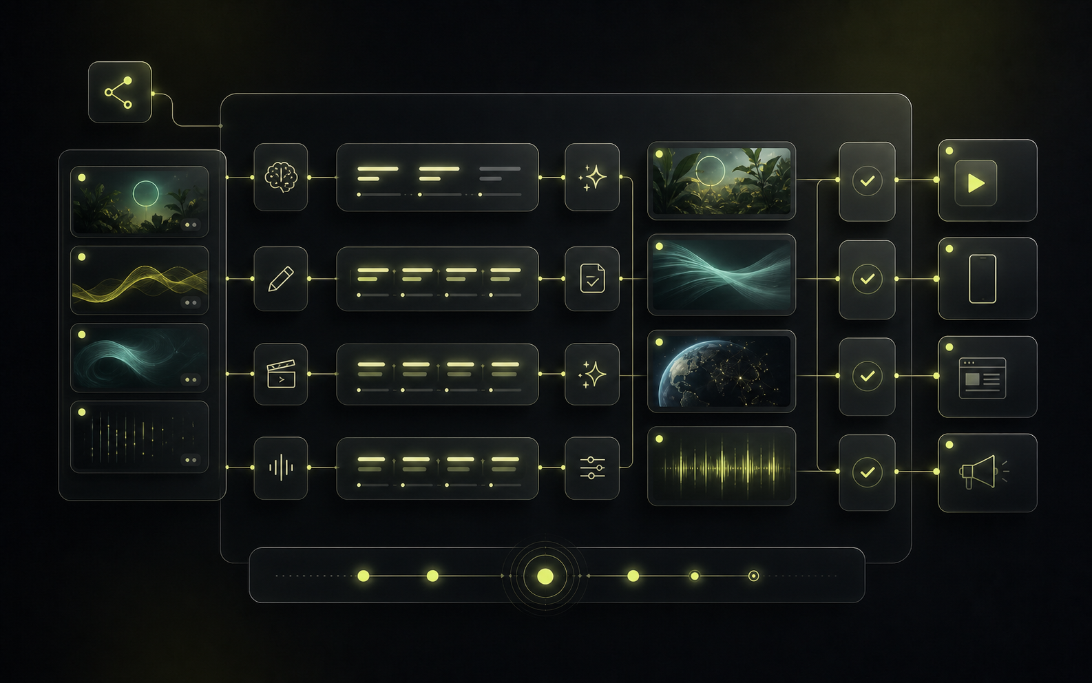 AI Content Pipeline project visual