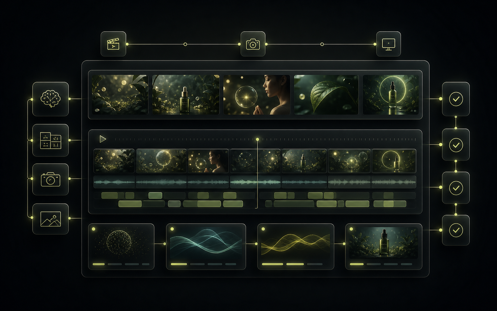 AI TVC Production project visual