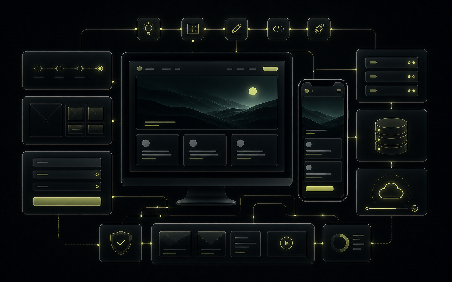 Web Design & Development project visual